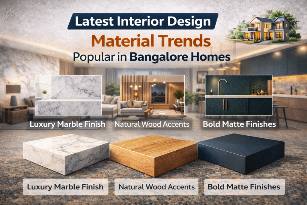 Latest Interior Design Material Trends Popular in Bangalore Homes 1 latest interior design