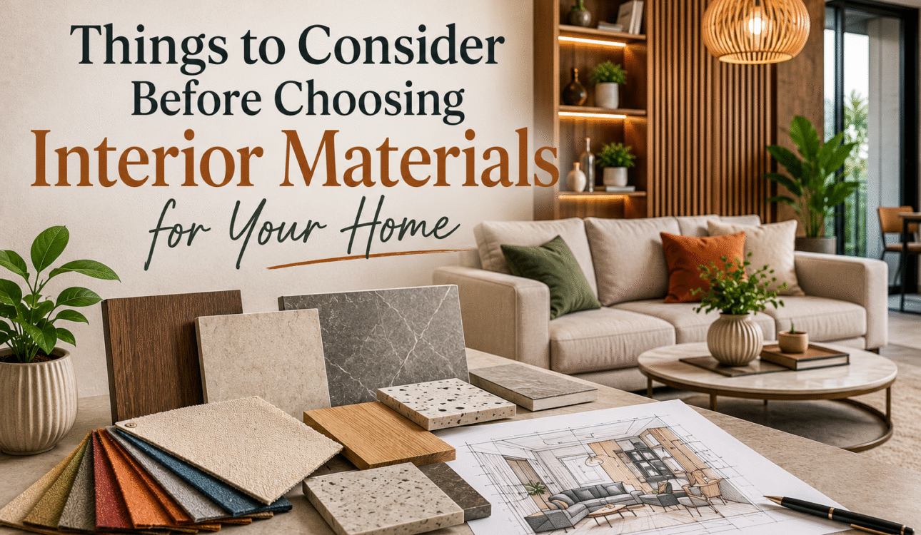 Things to Consider Before Choosing Interior Materials for Your Home 15 Things to Consider Before Choosing Interior Materials for Your Home